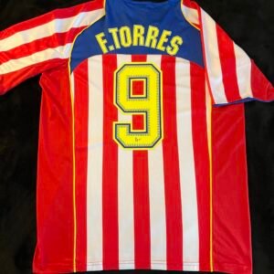 FERNANDO TORRES ATLETICO MADRID RETRO JERSEY NEW CHEAP